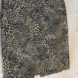 Leopard Print Women's Skirt